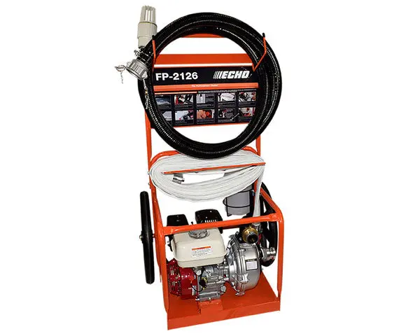 Echo Fp-2126 Fire Cart With 2" Discharge And Honda Gx200 Engine 1