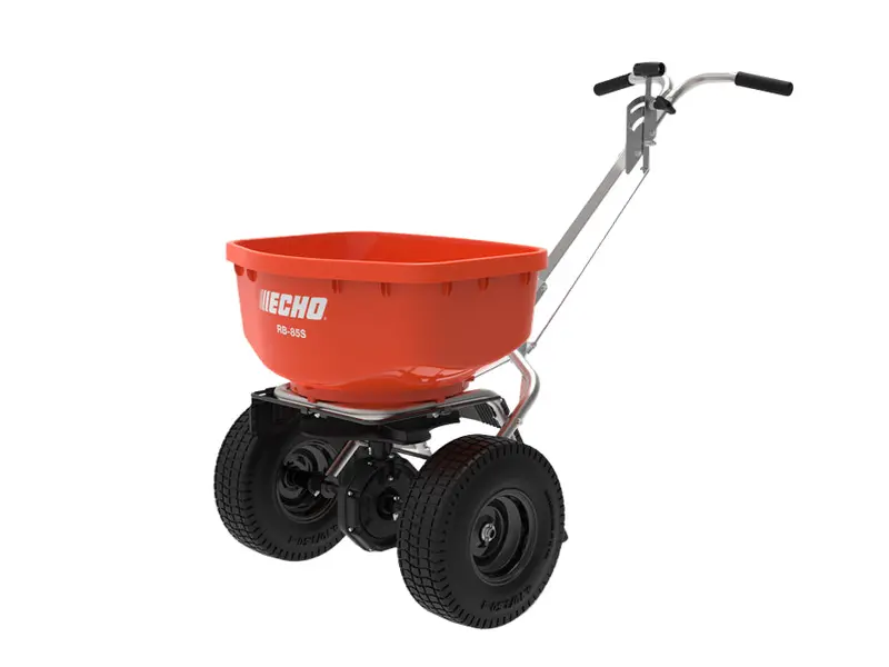Echo Rb-85S Stainless Steel Broadcast Spreader — 85-Pound Capacity, Walk-Behind Turf Model 1
