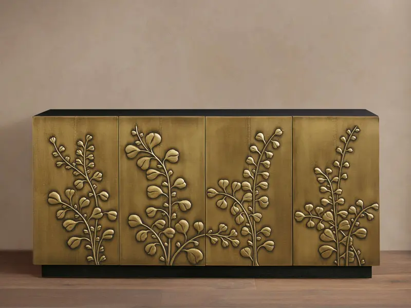Etasha Modern Wood Sideboard Cabinet 1