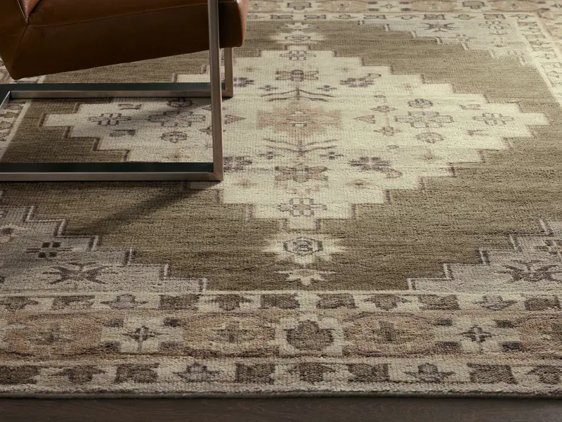 Ezra Premium Hand-Knotted Area Rug 1