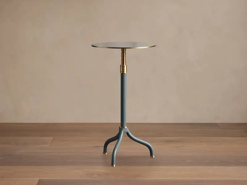 Ferdinand Leather-Topped Martini Table 1