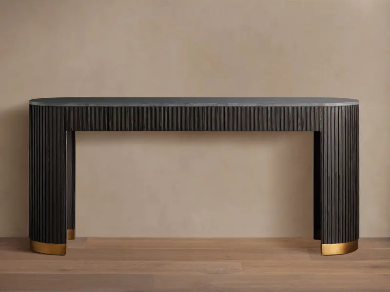 Finnley Narrow Console Table For Entryways Or Living Rooms 1