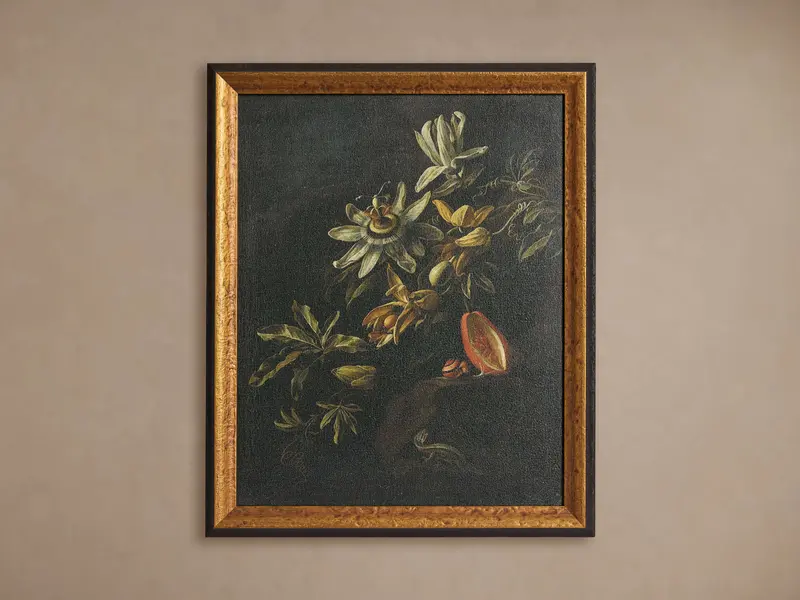 Forbidden Fruit Illustration Framed Wall Art 1