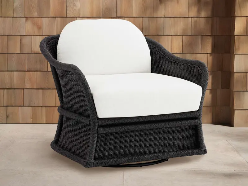 Fowler Outdoor Rocking Glider Chair With Weather-Resistant Frame 1