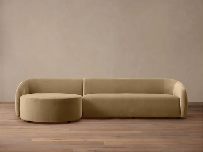 Fresno Chaise Sectional – Two-Piece Modular Lounge Set 1