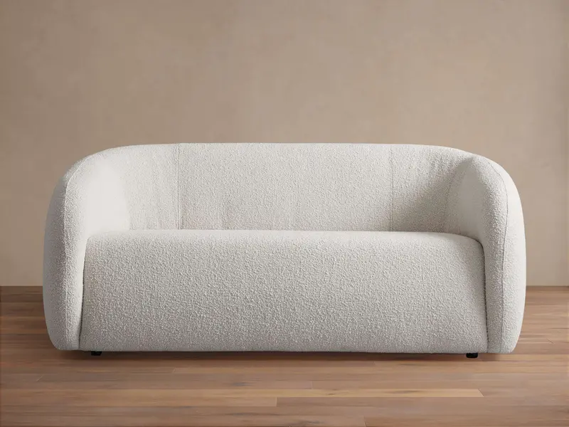 Fresno Natural Linen Sofa – Burbank Collection 1