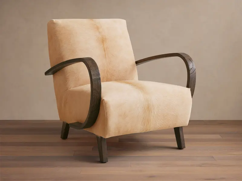 Gabel Hair-On-Hide Statement Chair 1