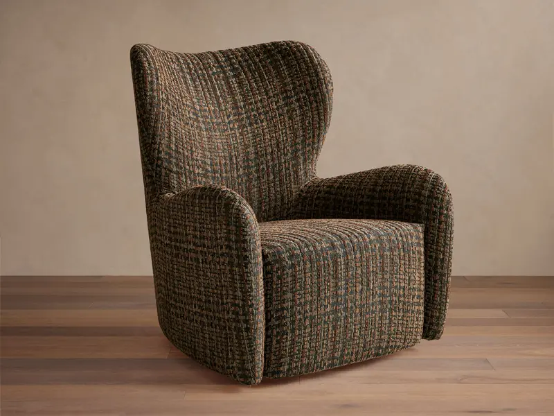 Gemma 360-Degree Swivel Chair With Ergonomic Support And Fabric Upholstery 1