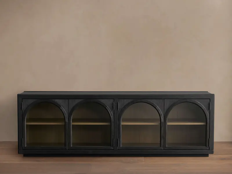 Hattie Low Media Console With Storage 1