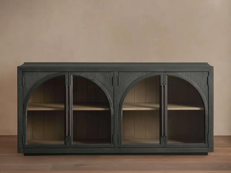 Hattie Modern Wood Sideboard Cabinet 1