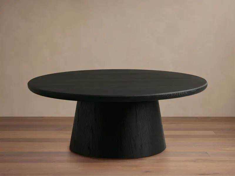 Hemmings Ebony Nesting Coffee Tables – Set Of Two 1