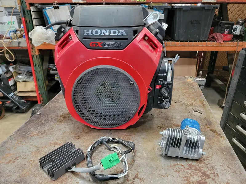 Honda Gx630-Qaf1 Horizontal Shaft Engine – 20.8 Hp, Electric Start, 49-State Compliant (Excludes Ca), Refurbished Scratch & Dent 1