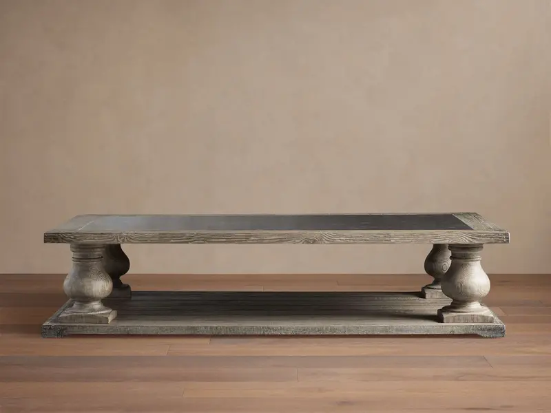 Hudson Minimalist Rectangular Coffee Table 1