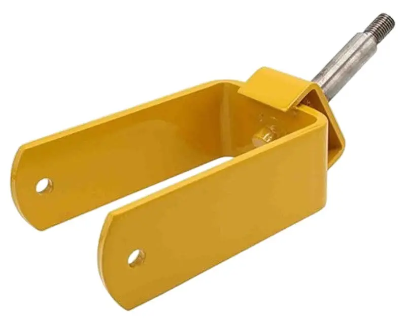 Hustler 123647-1 Caster Fork Assembly With Wheel Mount 1