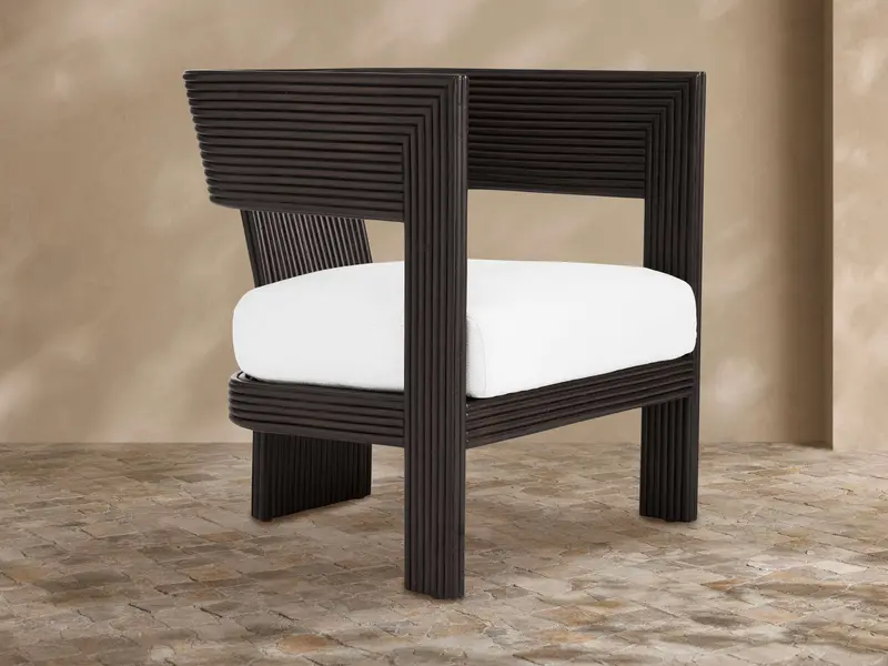 Ilia Indoor-Outdoor Sunroom Lounge Chair With Lightweight Frame 1