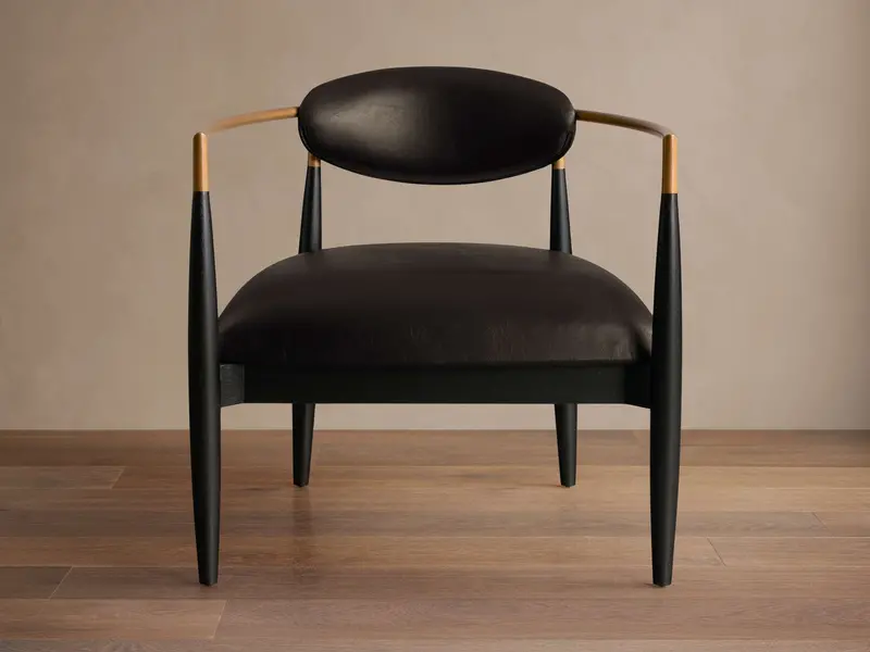 Jagger Upholstered Chair In Premium Faux Leather – Ergonomic Seating 1