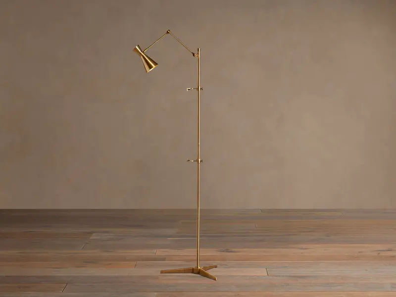 Jaxtyn Adjustable Easel-Style Floor Lamp 1
