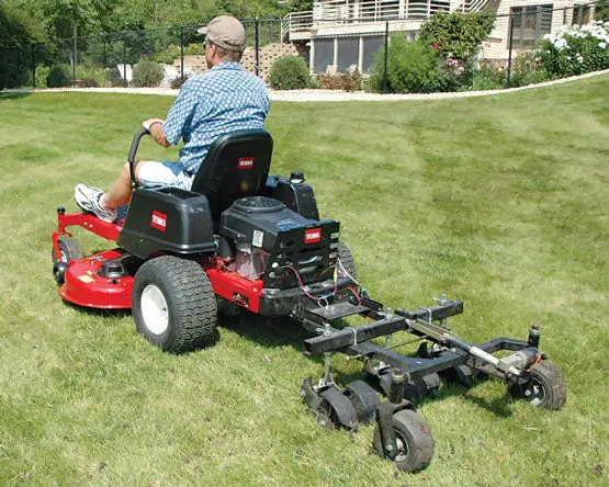 Jrco Model 753 Hooker Tow-Behind Aerator – 38-Inch Width With Hitch Included 1