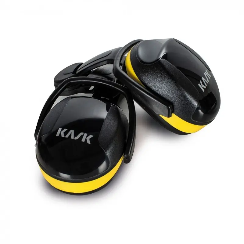 Kask Sc2 Helmet Earmuffs – Yellow, High-Noise Reduction Hearing Protection 1