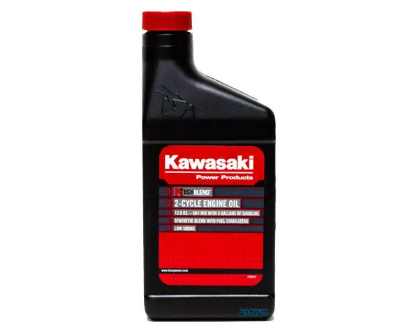 Kawasaki Ktech 2-Cycle Oil – 12.8 Oz Bottle For 5-Gallon Fuel Mixes 1
