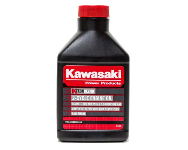 Kawasaki Ktech 2-Stroke Oil – 6.4 Oz Bottle For 2.5-Gallon Fuel Blends 1