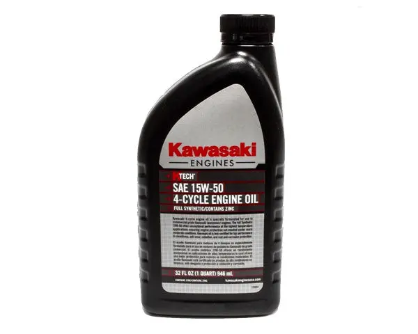 Kawasaki Ktech 4-Stroke Engine Oil Sae 15W-50 – 1 Quart Bottle 1