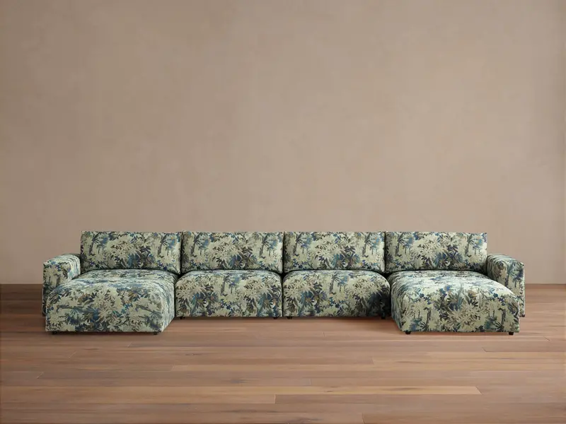 Keegan Modular Six-Piece Outdoor Sectional 1