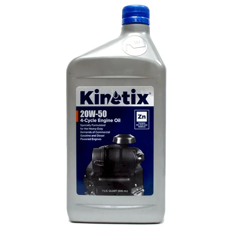 Kinetix 20W-50 Hydraulic Oil – Quart Bottle Of Premium Multi-Use Equipment Fluid (Sku 80007) 1