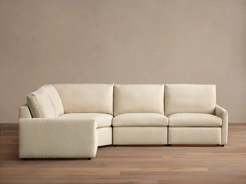 Kipton Slim-Arm Four-Piece Power Motion Sectional 1