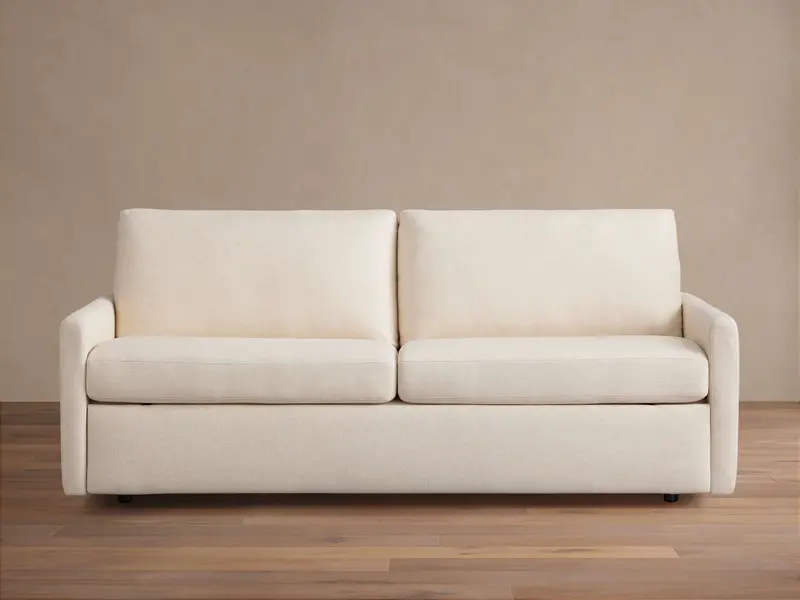 Kipton Slim-Arm Luxury Sleeper Sofa – Compact Convertible Sectional With Premium Upholstery 1
