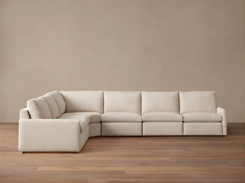 Kipton Slim-Arm Motion Sectional Sofa (6-Piece) 1