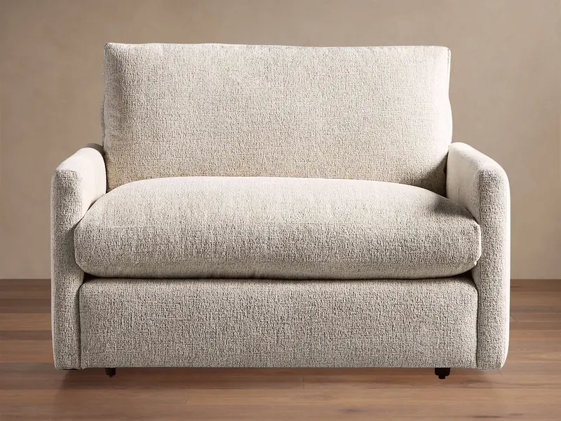 Kipton Slim-Profile Armchair With Tailored Upholstery 1