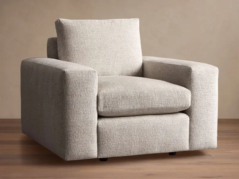 Kipton Swivel Armchair With Wide Seat And Modern Design 1