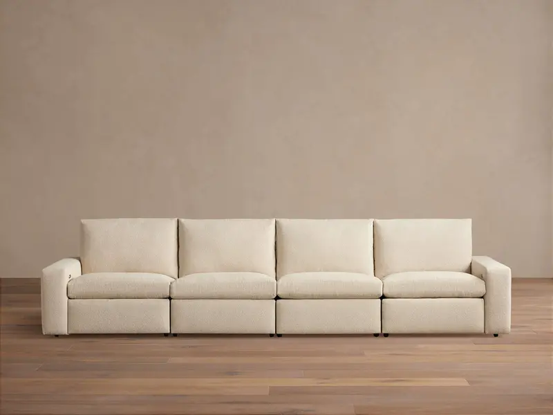 Kipton Wide-Arm Configurable Motion Sofa (4-Piece) 1