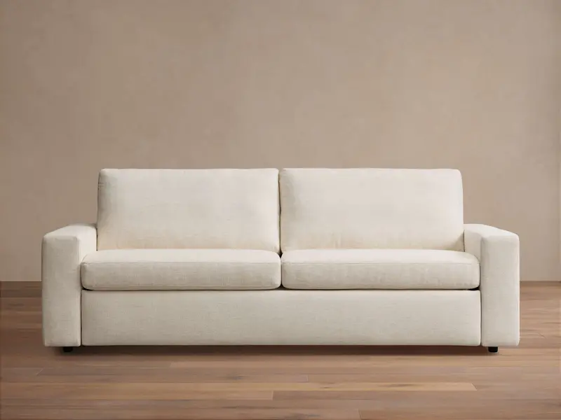 Kipton Wide-Arm Luxury Sleeper Sofa With Memory Foam Mattress 1