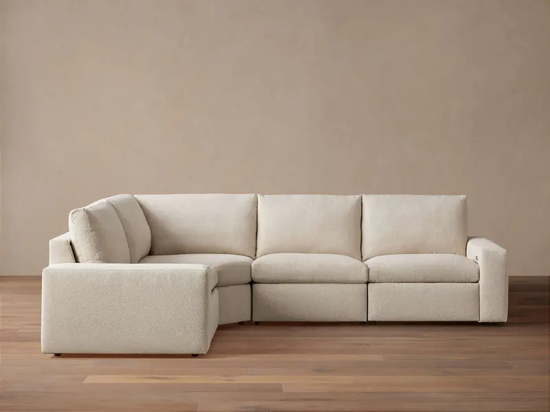 Kipton Wide-Arm Modular Motion Sectional (4-Piece) 1