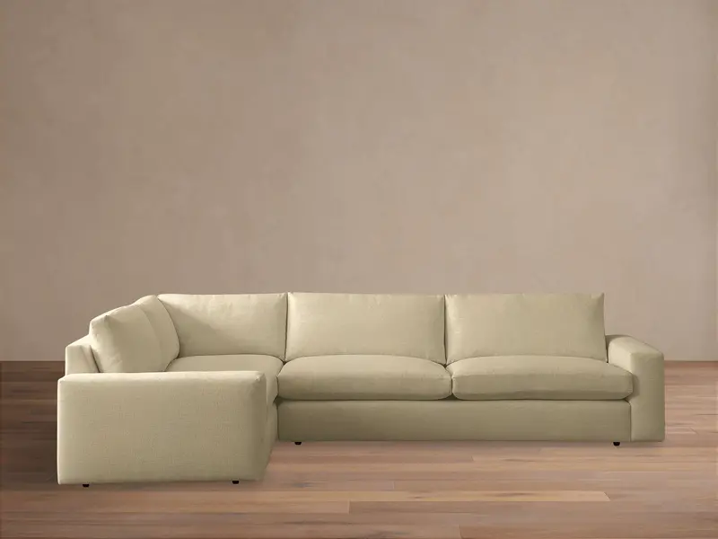 Kipton Wide-Arm Two-Piece Sectional Sofa 1