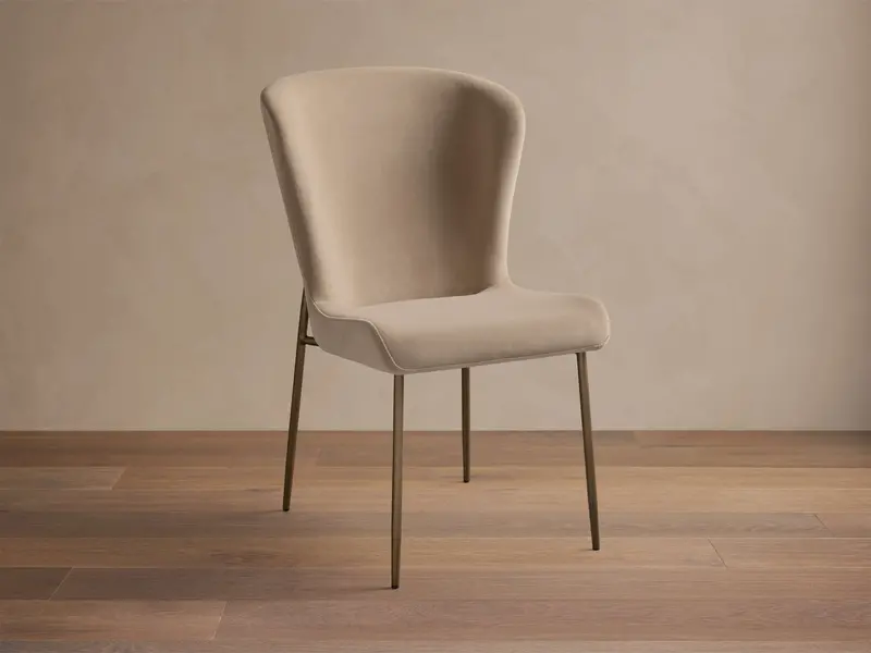 Kirsten Upholstered High-Back Dining Chair With Supportive Design 1