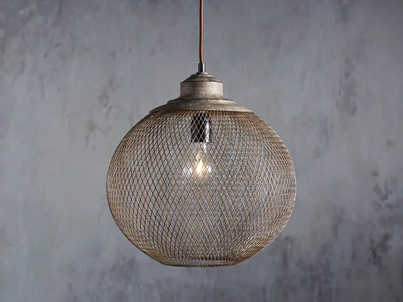 Lanister Open-Mesh Pendant Light Fixture 1