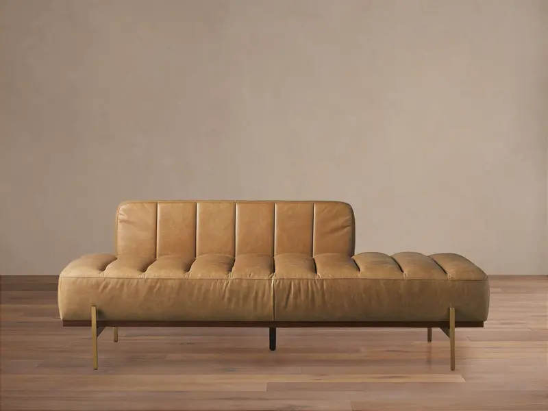 Lansing Full-Size Leather Daybed With Storage 1