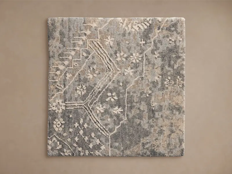 Luca Hand-Knotted Area Rug Sample 1