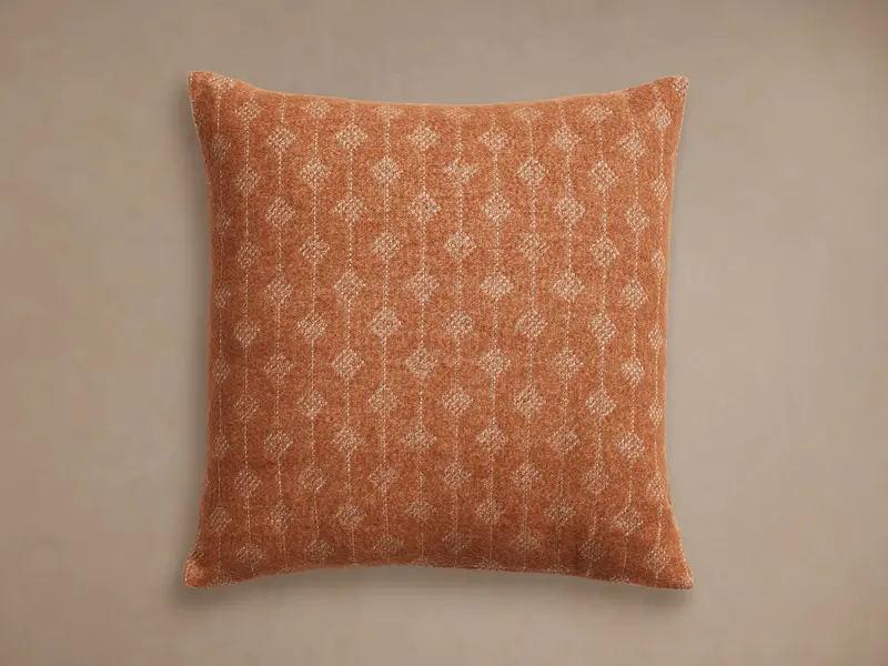 Maje Woven Cotton-Linen Pillow Cover 1
