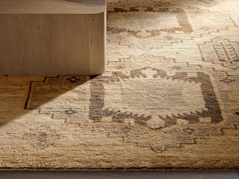 Maverick Hand-Knotted Wool Area Rug 1