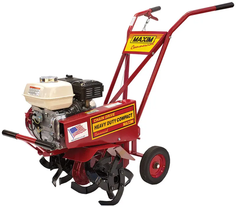 Maxim Rm4H Commercial Tiller – 13" Or 19" Adjustable Tilling Width, Honda 118Cc Engine 1