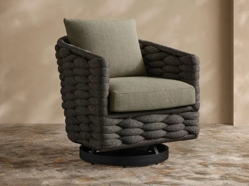 Melbourne Swivel Patio Chair 1