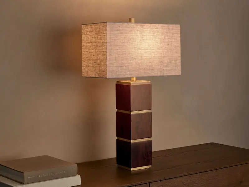Micha Adjustable Table Lamp – Tall Ceramic Base With Dimmable Led 1