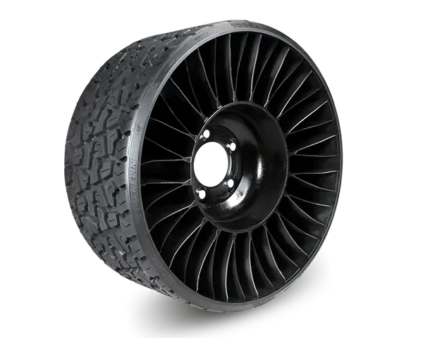 Michelin X Tweel Turf 24X12N12 Tire – 24" Diameter, 5X4.5" Bolt Pattern 1