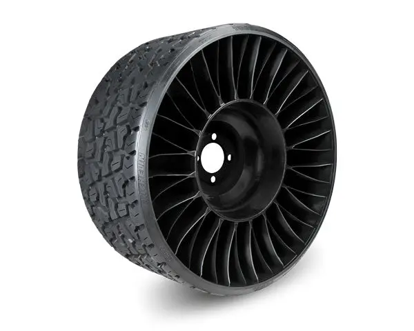 Michelin X Tweel Turf Tire – 24" X 12N12, 4X4" Bolt Pattern, Offset -0.75" (Sku 50357) 1