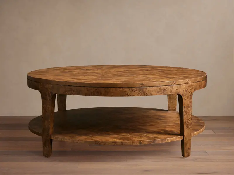 Mogadore Round Living Room Coffee Table 1