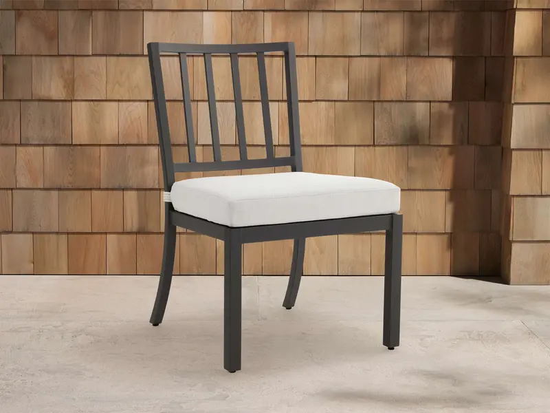 Montego Aluminum Outdoor Dining Side Chair 1